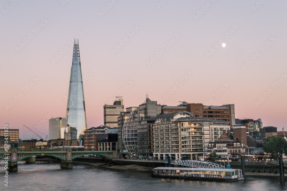 London city center, capital city of the United Kingdom