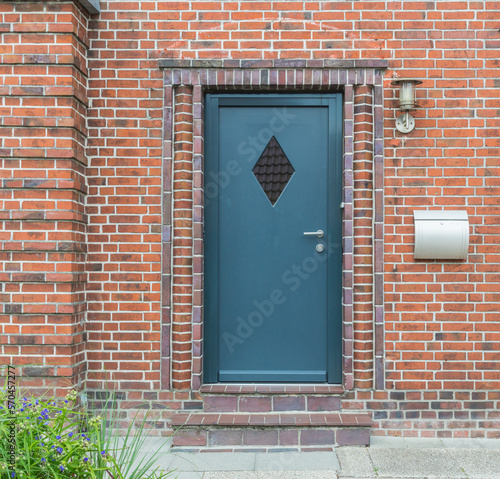 Haustür eines Hauses