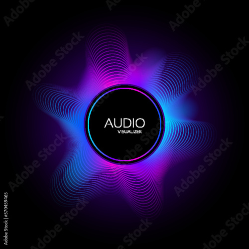 Music audio spectrum