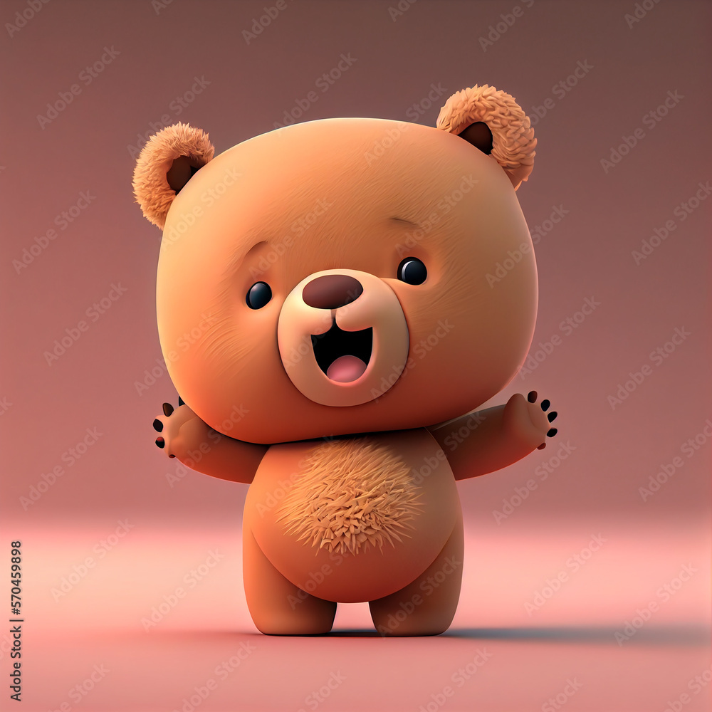 3D Bear Cartoon - Khám Phá Hoạt Hình Gấu 3D Đáng Yêu Nhất