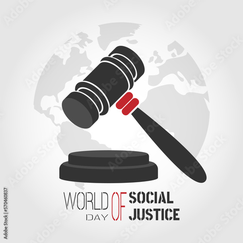 World Day of Social Justice background