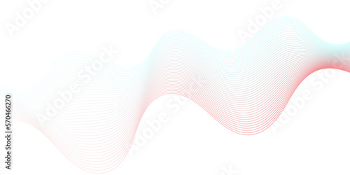 Abstract white paper wave background and abstract gradiant and white wave curve lines banner background design. Vector illustration. Modern template abstract design flowing particles wave backdground.