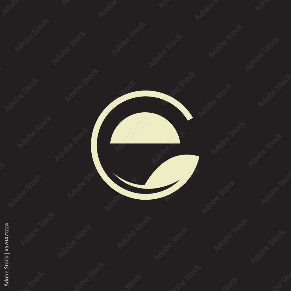 Plant natural concept logo vector element in simple and modern luxury style. Plant natural concept logo vector element in simple and modern luxury style.
