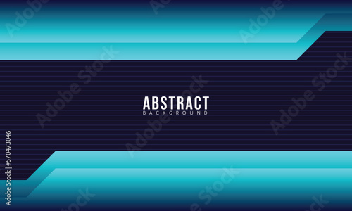 Modern Frame Blue Gradient Abstract Geometric Background. Wallpaper Vector Eps 10