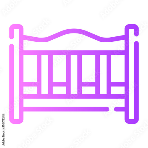 crib gradient icon