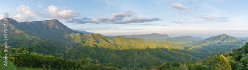 Mountain landscape at Wat Phasornkaew Phetchabun Province in Thailand. © releon8211