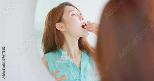 Oral hygiene concept