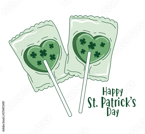 St patrick day candy