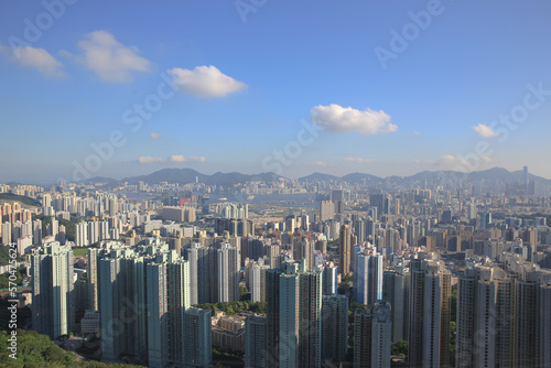 the Kowloon residential building  Cityscape and skyline 1 June 2013