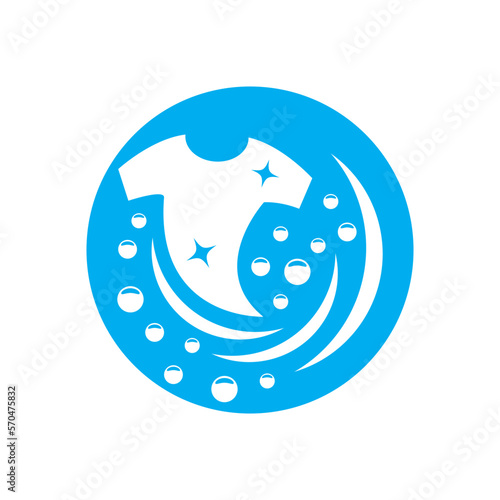 Laundry logo images illustration