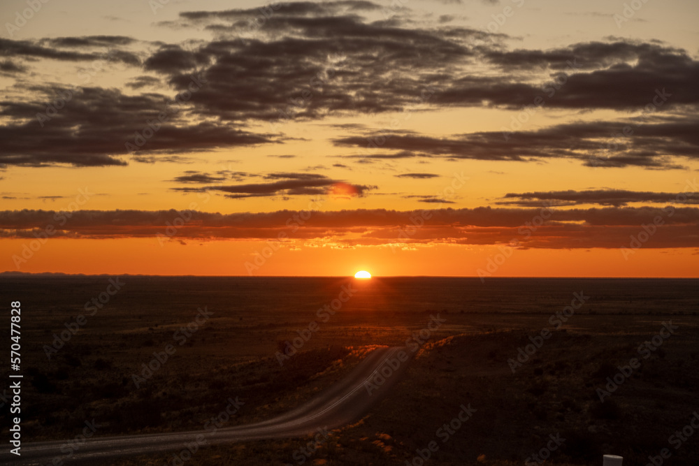 Sunset at Broken Hill