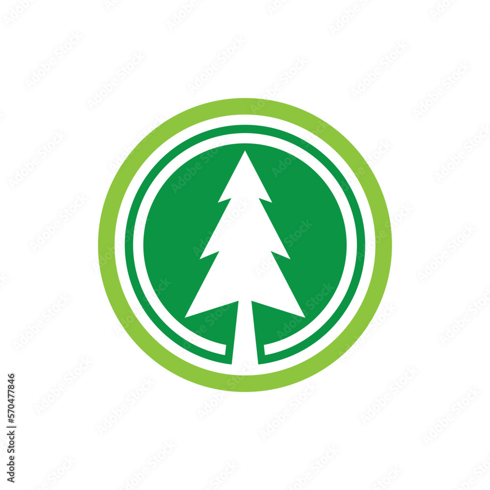 Pine tree logo images illustration Pine tree logo images illustration
