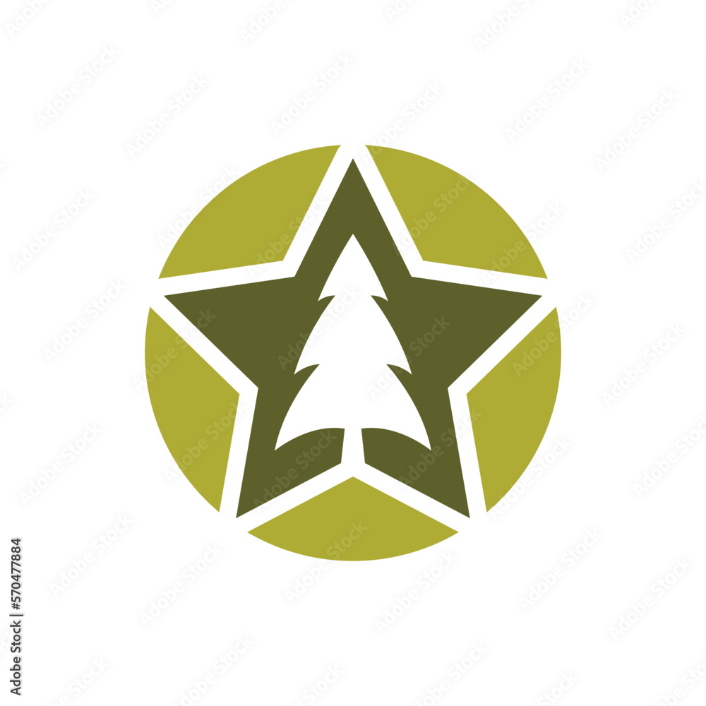 Pine tree logo images illustration Pine tree logo images illustration
