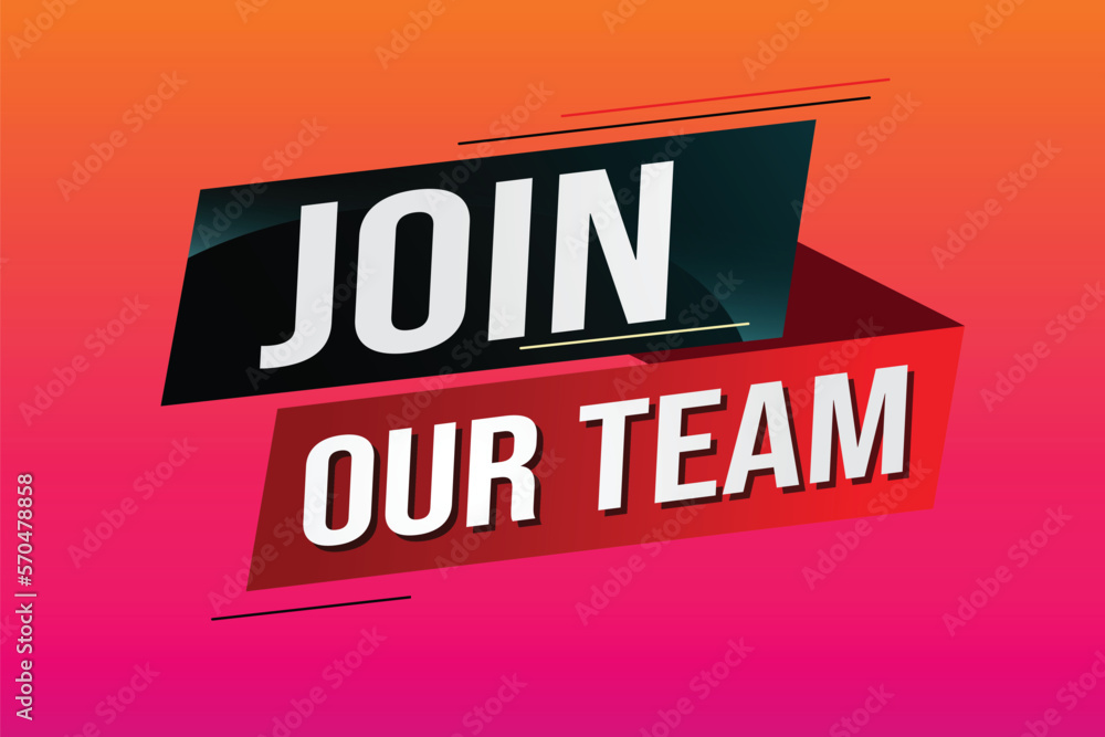 join our team word concept vector illustration with modern futuristic 3d style for landing page template ui web mobile app poster banner flyer background gift card coupon label wallpaper
join our team word concept vector illustration with modern futuristic 3d style for landing page template ui web mobile app poster banner flyer background gift card coupon label wallpaper