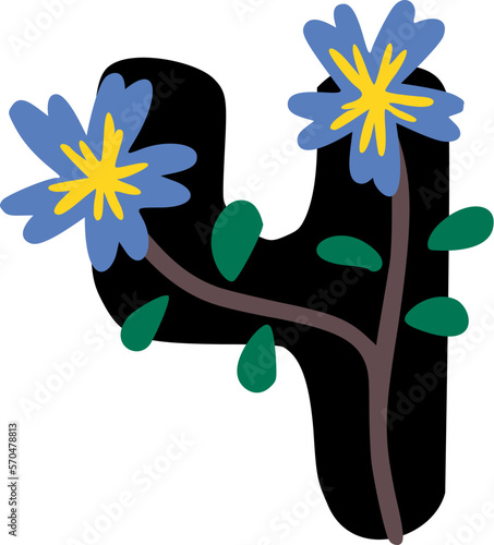 Spring Bloom Flower Number 4