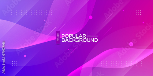 Dynamic purple abstract geometric background with wave lines design vector for banner cover book flayer and other element graphic design.Eps10 vector