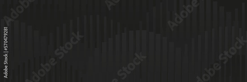 Abstract dark black Geometric banner design background.