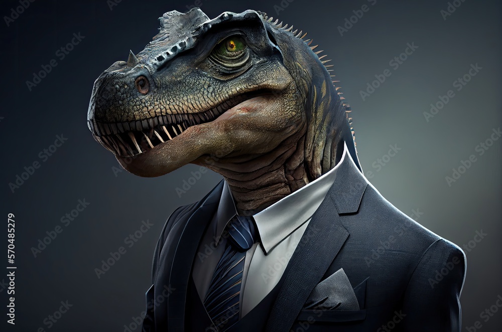 Dinosaur In A Suit Ready For Business Generative AI Dinosaur In A Suit Ready For Business Generative AI