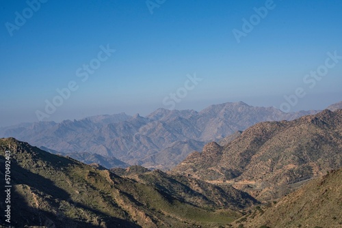 saudi arabian mountain landscape 