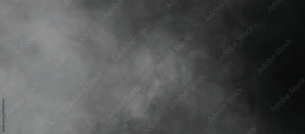 Fototapeta premium Black abstract background with smoky effect