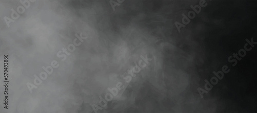 Black abstract background with smoky effect