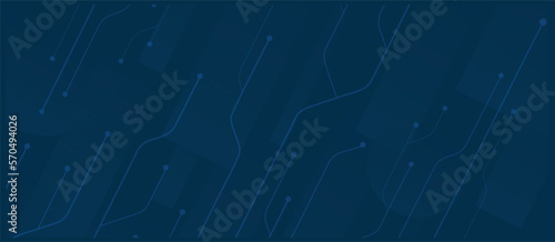 Dark blue technology background