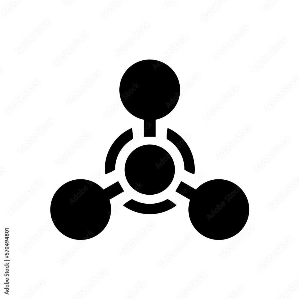 Chemical Weapon Sign. Illustration on White Background Chemical Weapon Sign. Illustration on White Background