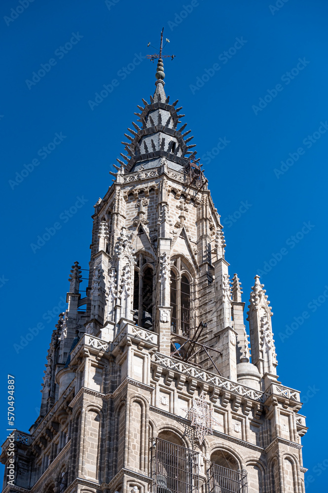 Fototapeta premium The Primatial Cathedral of Saint Mary of Toledo,, Spain