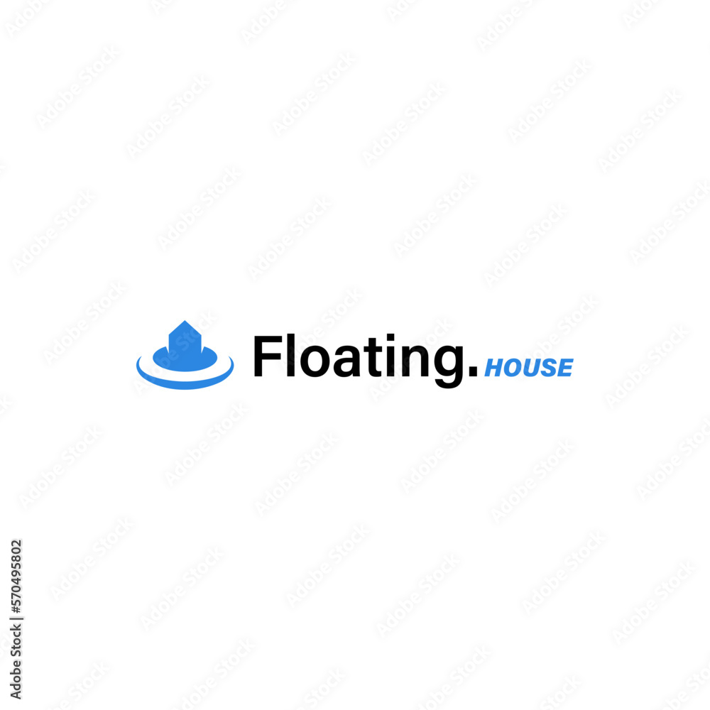 modern floating house logo design inspiration ideas. floating real estate logo vector design template with simple and elegant styles isolated on white background modern floating house logo design inspiration ideas. floating real estate logo vector design template with simple and elegant styles isolated on white background