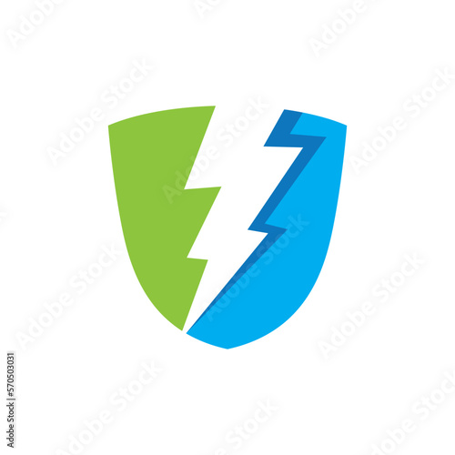Power secure logo images illustration Free Download Power secure logo images illustration - GFXLoad