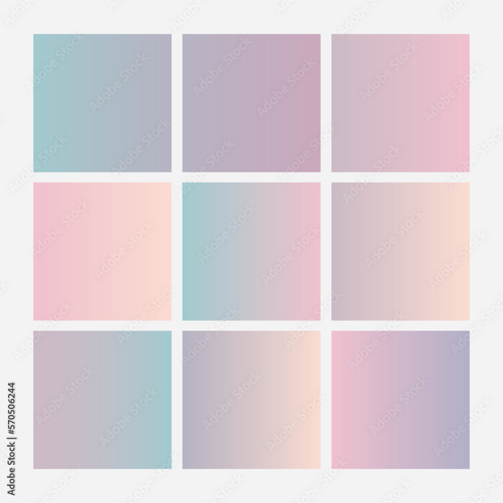 Abstract pale soft red blue gradient artistic background.