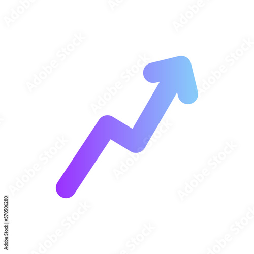 increase gradient icon