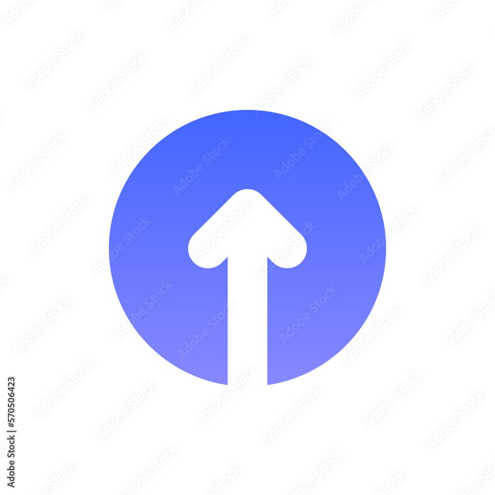 increase flat gradient icon increase flat gradient icon
