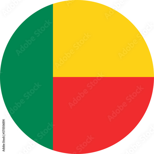 Benin flag round shape 09 Free Download Benin flag round shape 09 - GFXLoad