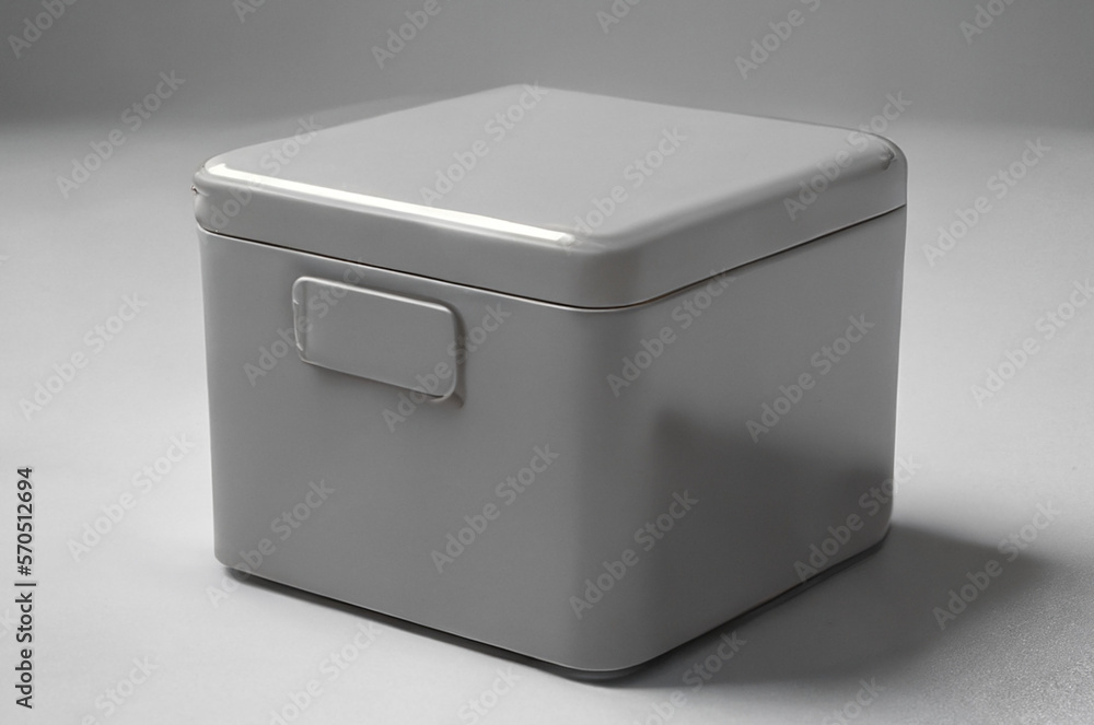Empty box artificial ai illustration Empty box artificial ai illustration