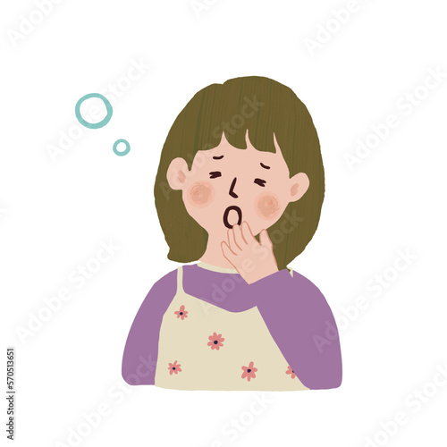 居眠り　PMS　あくび　眠気　退屈