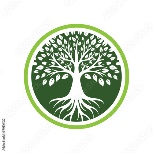 Tree logo images design