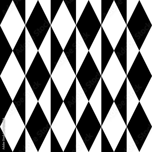 Seamless vector pattern in ancient Greek style, monochrome, rhombuses and triangles, for printing and design.