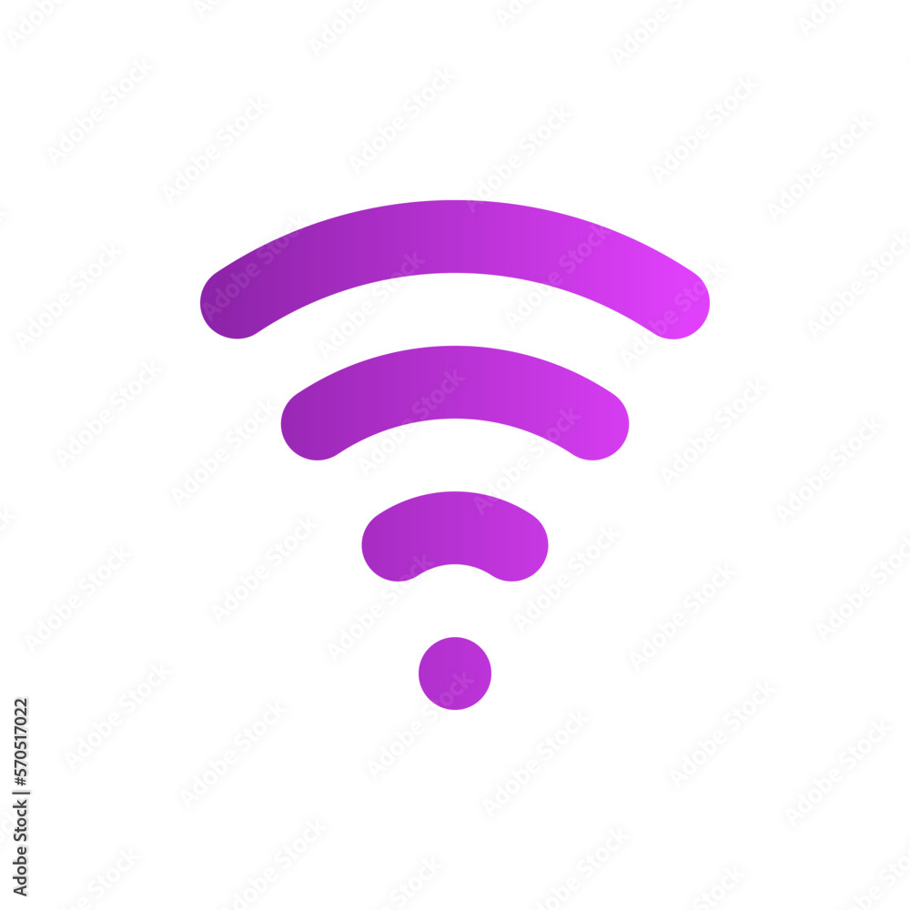wifi gradient icon wifi gradient icon