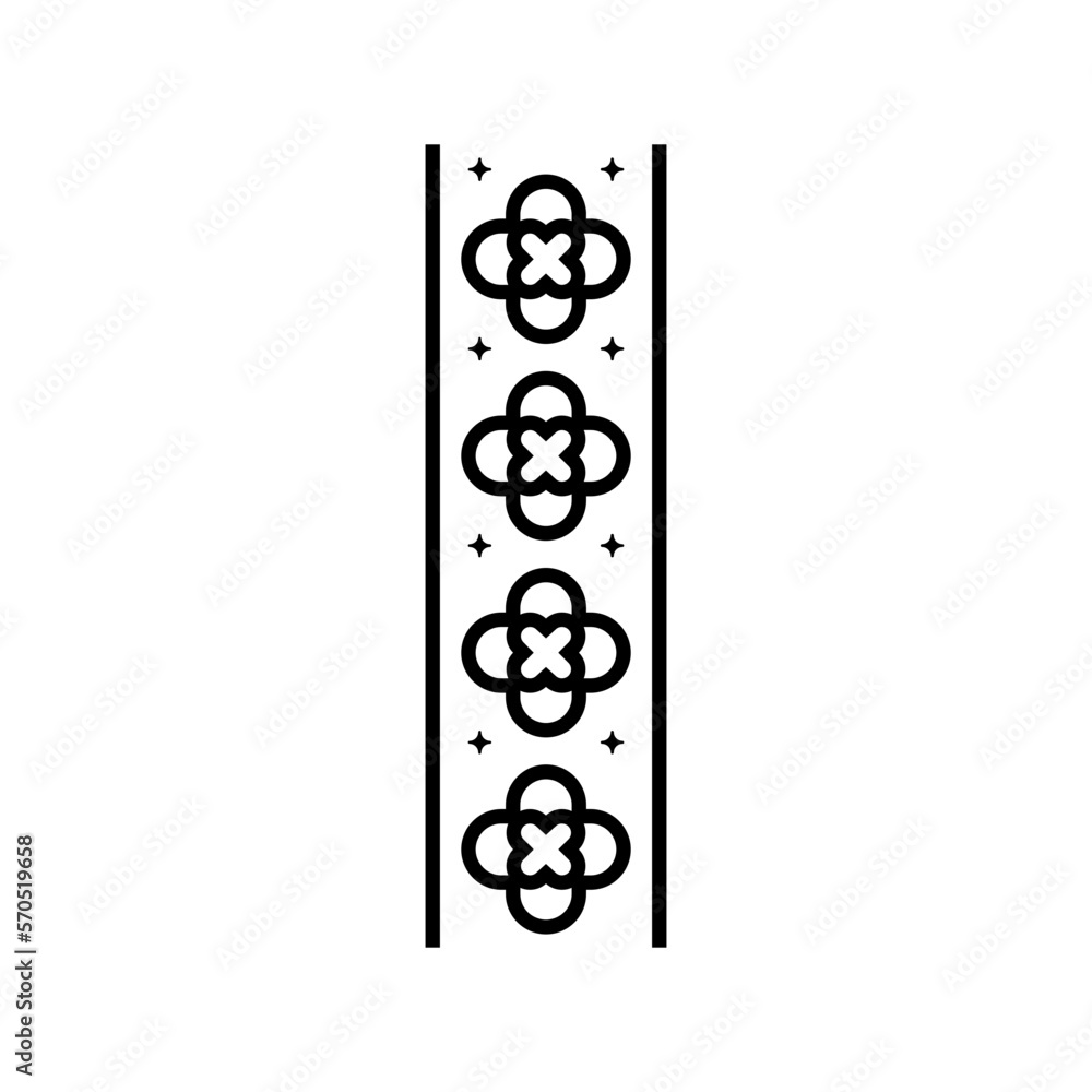 Fototapeta premium Islamic Border