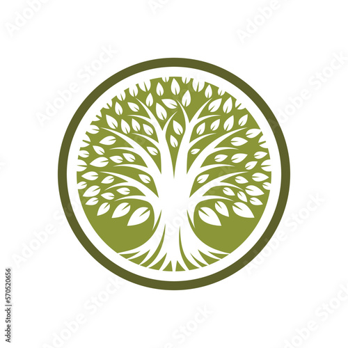 Tree logo images design