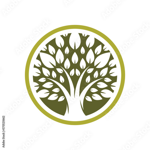 Tree logo images design