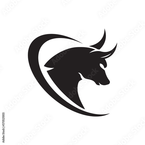 Bull head logo images