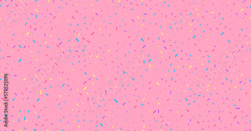 Sprinkle vector seamless pattern background