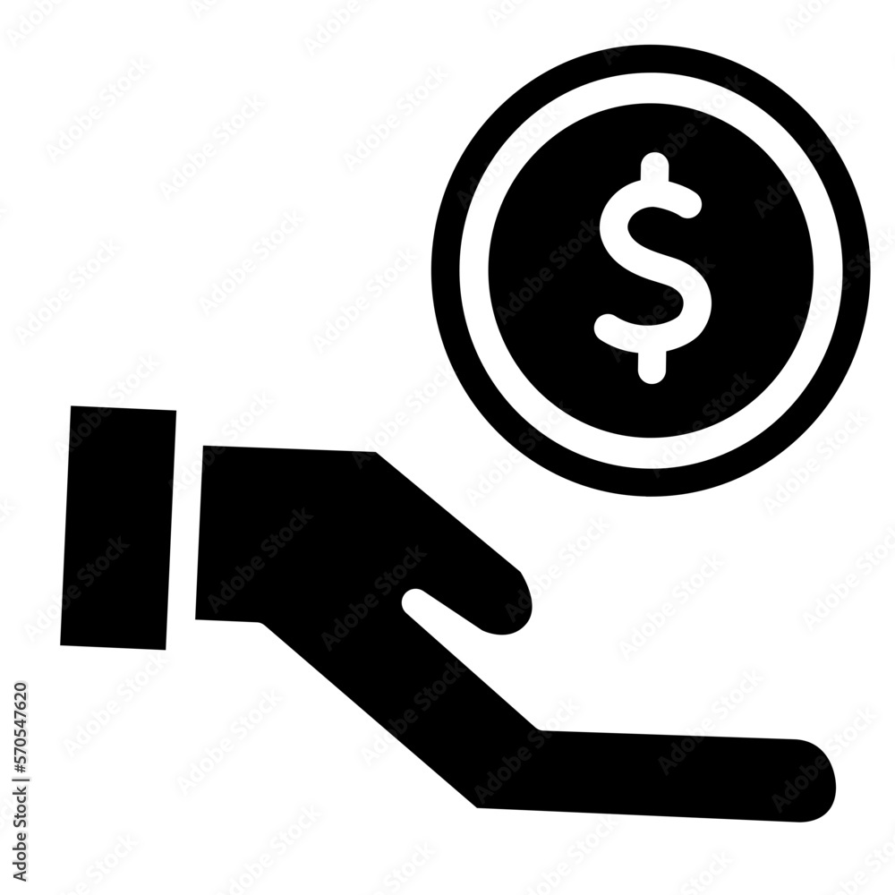 investment glyph icon investment glyph icon
