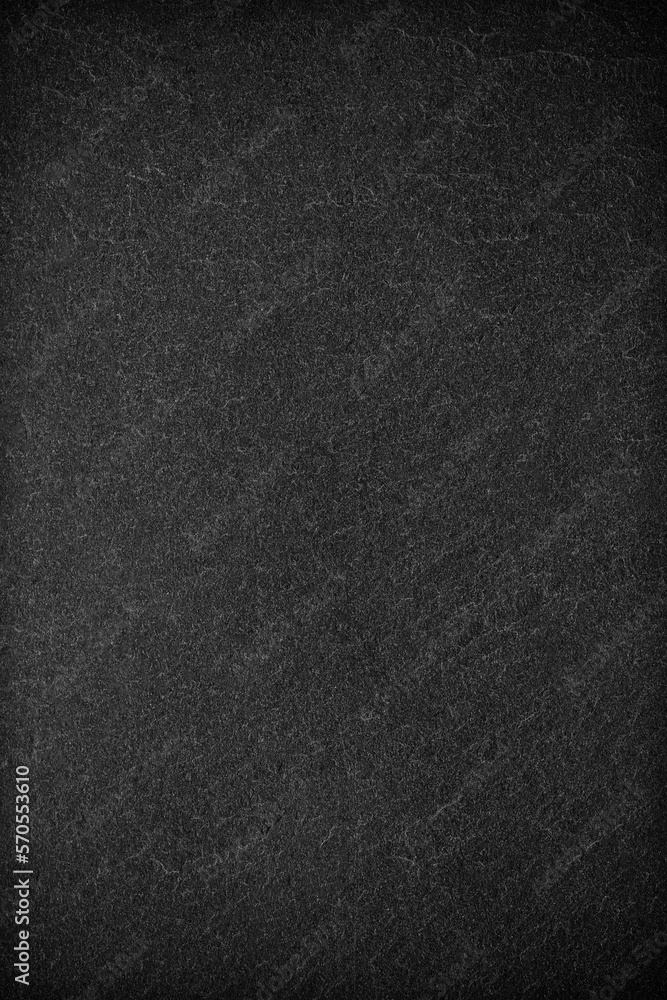 Obraz premium Dark grey black slate background or texture.