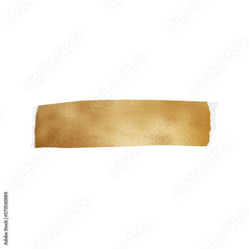 Elegant Golden Ripped Paper