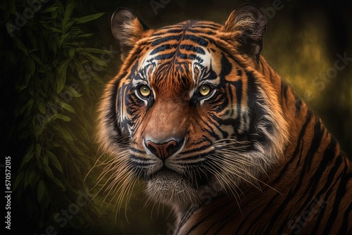 Tiger Stock Photo  Wildlife Photography  Generative Ai