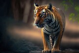 Tiger Stock Photo, Wildlife Photography, Generative Ai