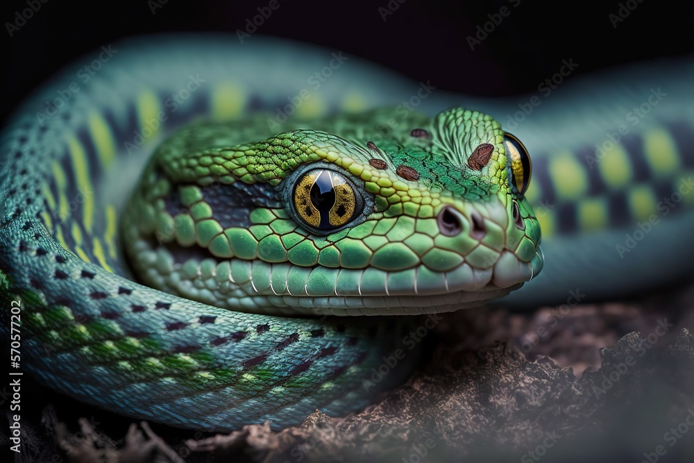 Snake Stock Photo, Wildlife Photography, Generative Ai Snake Stock Photo, Wildlife Photography, Generative Ai